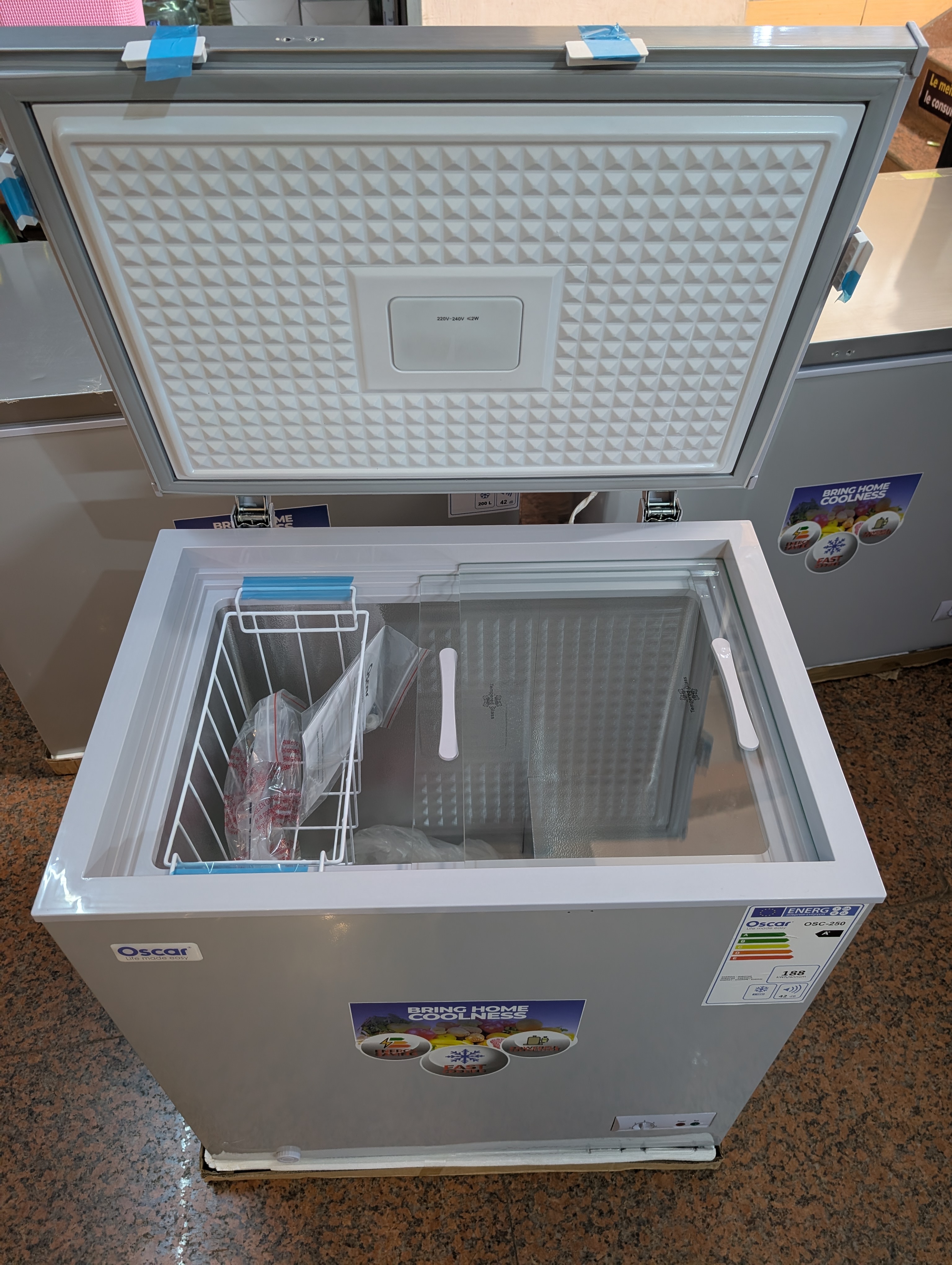 Congélateur Oscar 150L