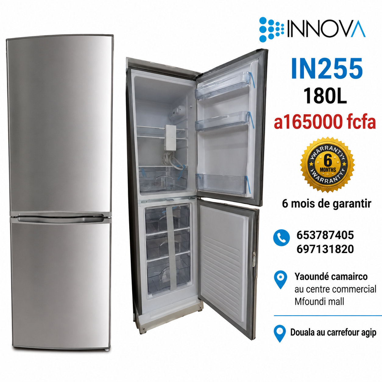 Réfrigérateur Innova in255